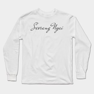 Nyai - Pribumi Marriage  A Nobleman Long Sleeve T-Shirt